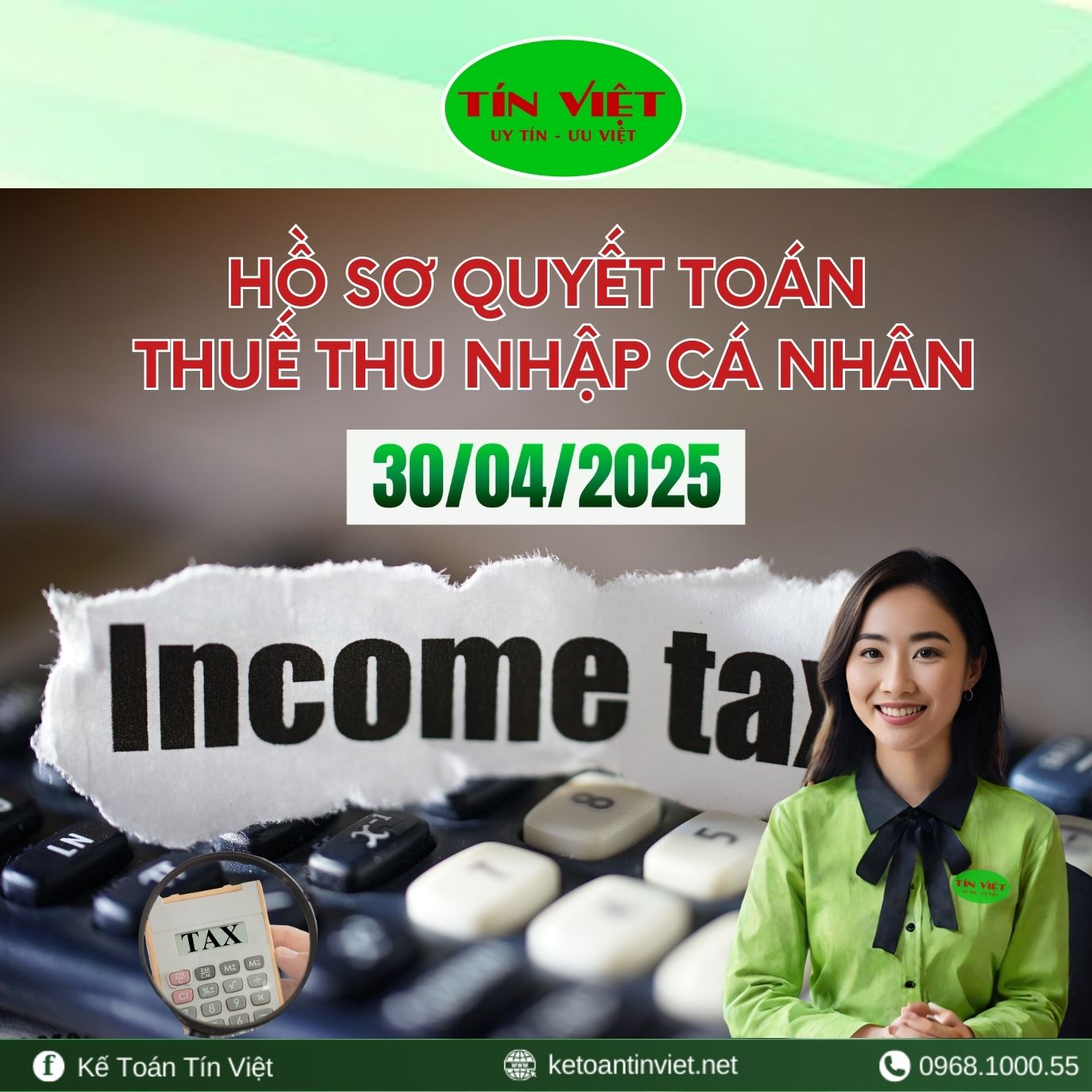 HƯỚNG DẪN QUYẾT TOÁN THUẾ THU NHẬP CÁ NHÂN NĂM 2025