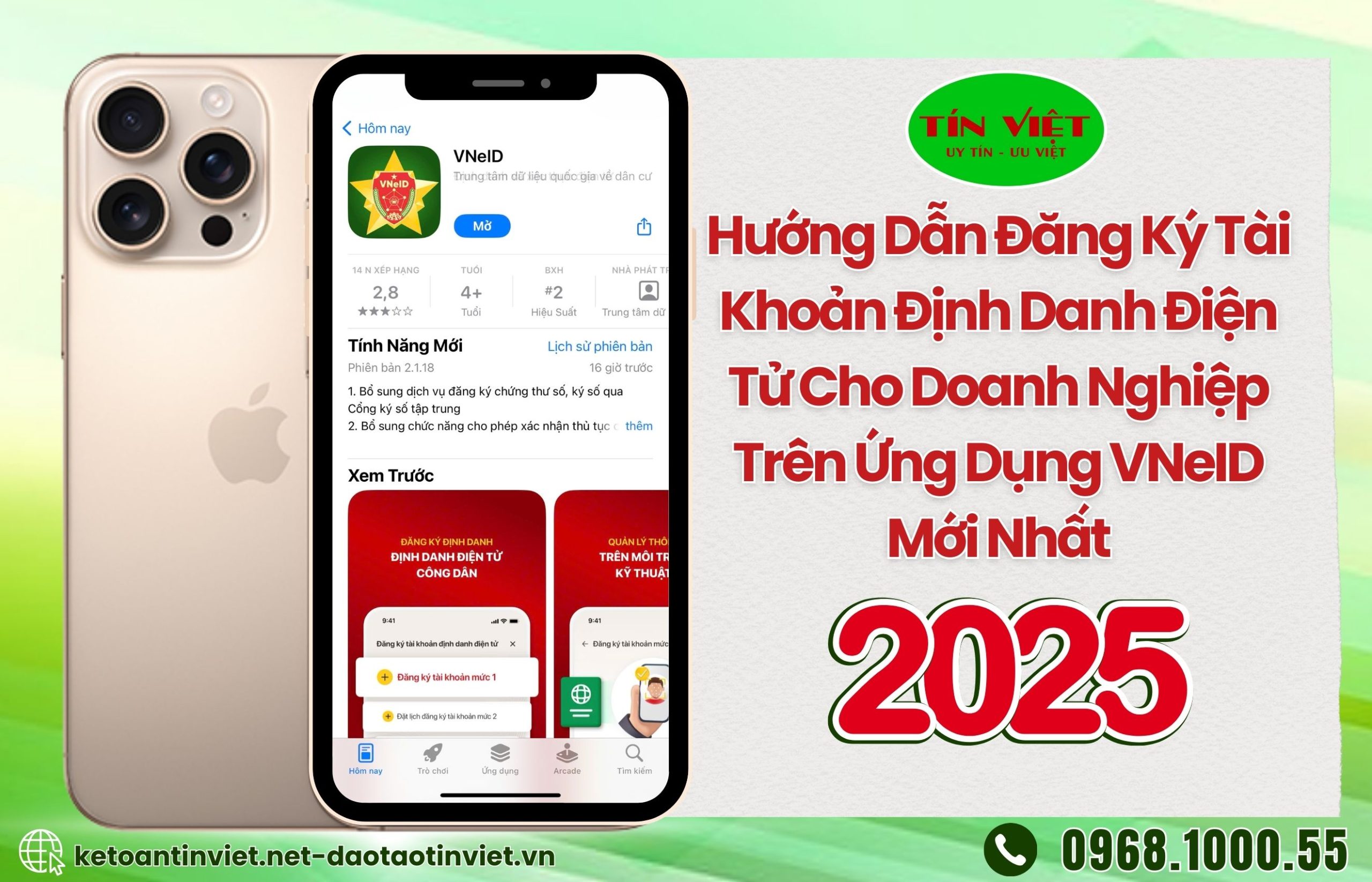 Hướng Dẫn Đăng Ký Tài Khoản Định Danh Điện Tử Cho Doanh Nghiệp Trên Ứng Dụng VNeID 2025