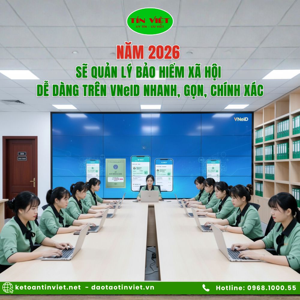 NĂM 2026 SẼ QUẢN LÝ BẢO HIỂM XÃ HỘI DỄ DÀNG TRÊN VNeID NHANH, GỌN, CHÍNH XÁC